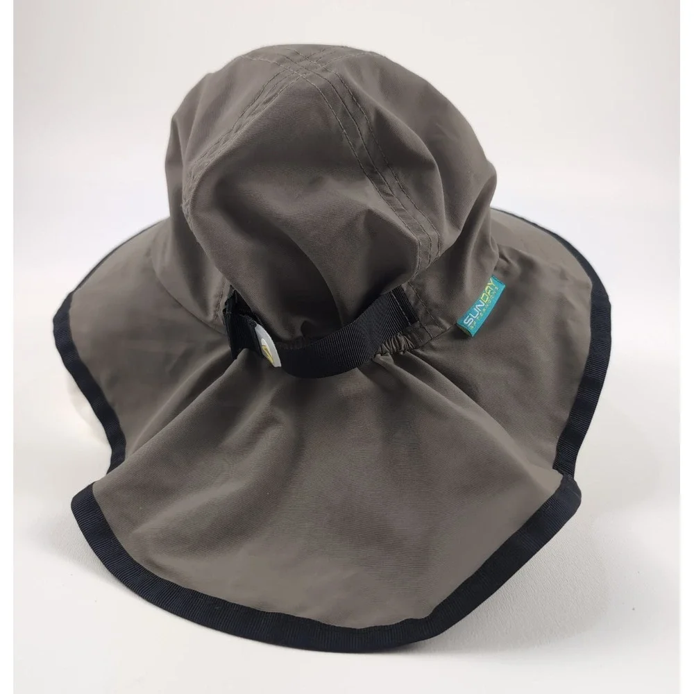 Sunday Afternoons Kids Toddler Play Sun Hat Small 6-24 Months Grayish Brown